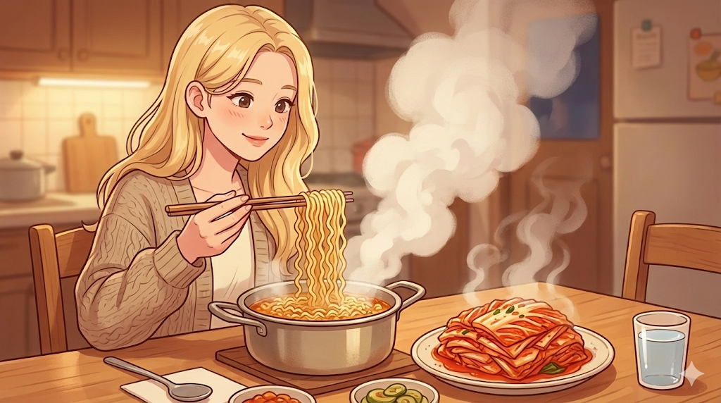 The classic pairing of Ramen and ripened Kimchi in our Kimchi Pairing Guide.