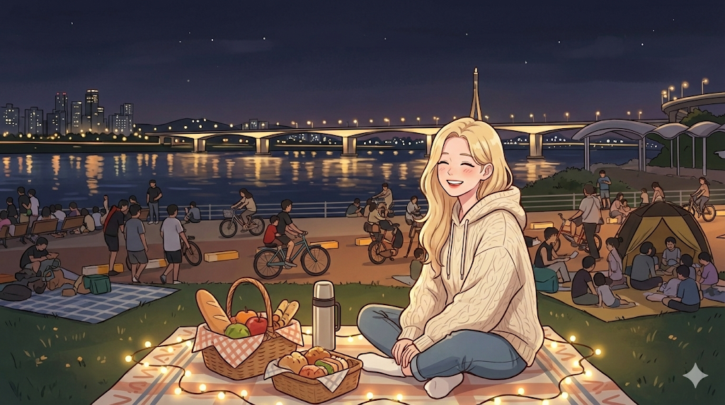 An autonomous delivery robot and a Baedal Zone in Korean Delivery Culture.